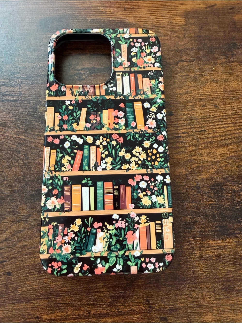 CASELY classic Floral Bookshelf Pattern iPhone 15 Pro Max Case